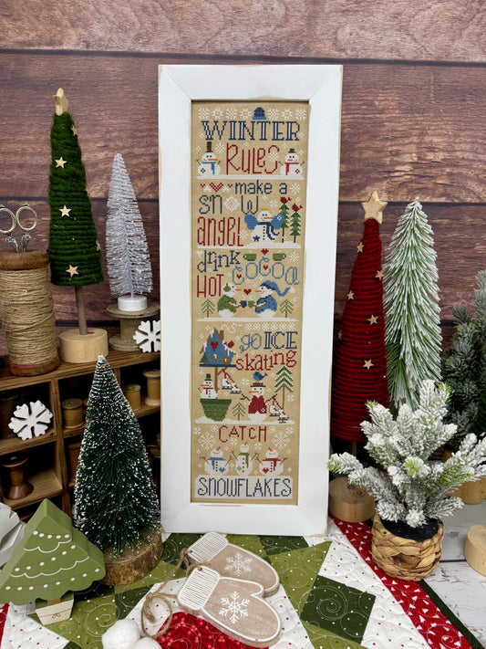 Winter Rules Frame